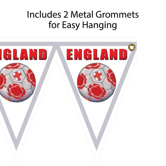11" x 6.5ft. England Soccer Pennant Banner